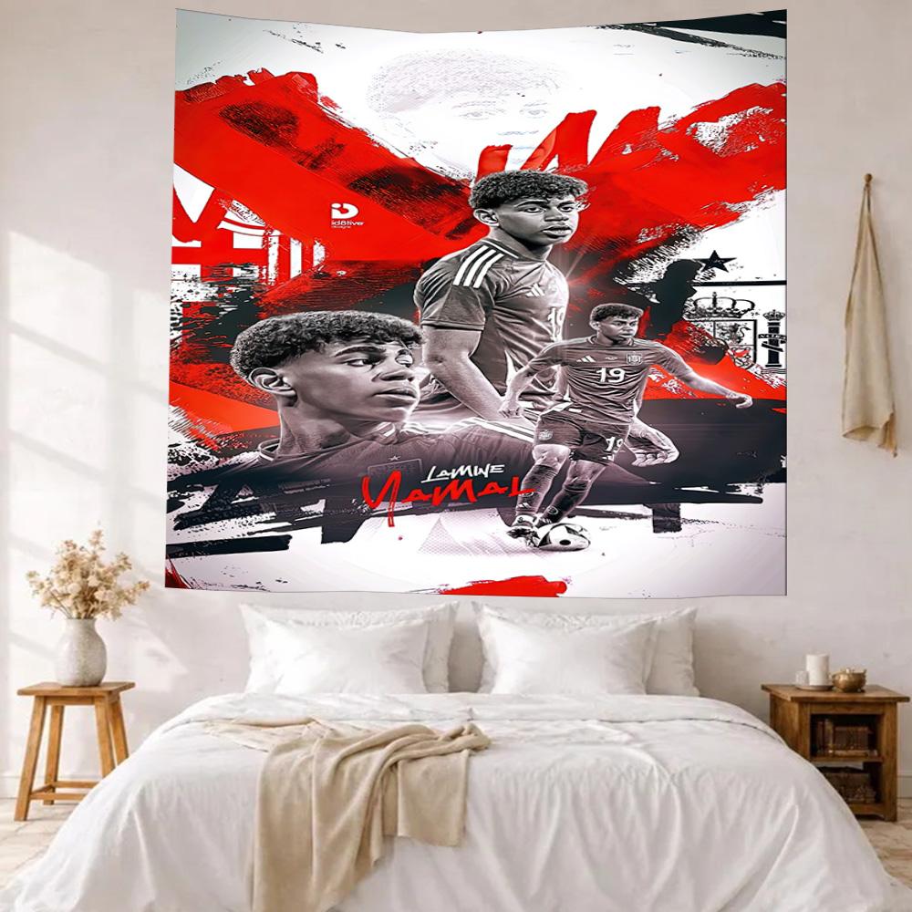 Yamal Theme Wall Decor Tapestry Art For Pet Memorial Birthdaywedding Party Backdrop Family Gift