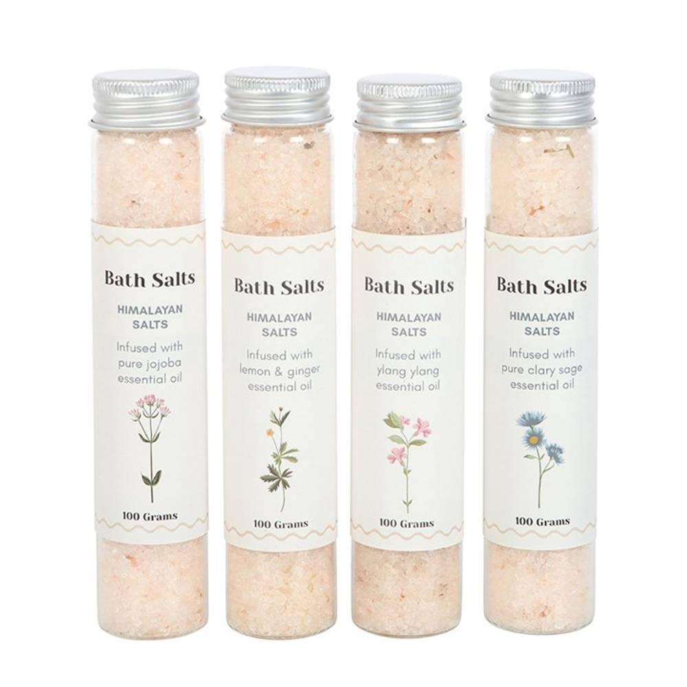 Something Different Floral Bath Salts Set (Pack of 4)