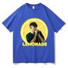 Louis Tomlinson Lemonade Tour 2025 Vintage Washed T Shirts Unisexs Unisex Hip Hop Punk Gothic Short Sleeve Tshirts Streetwear Tops