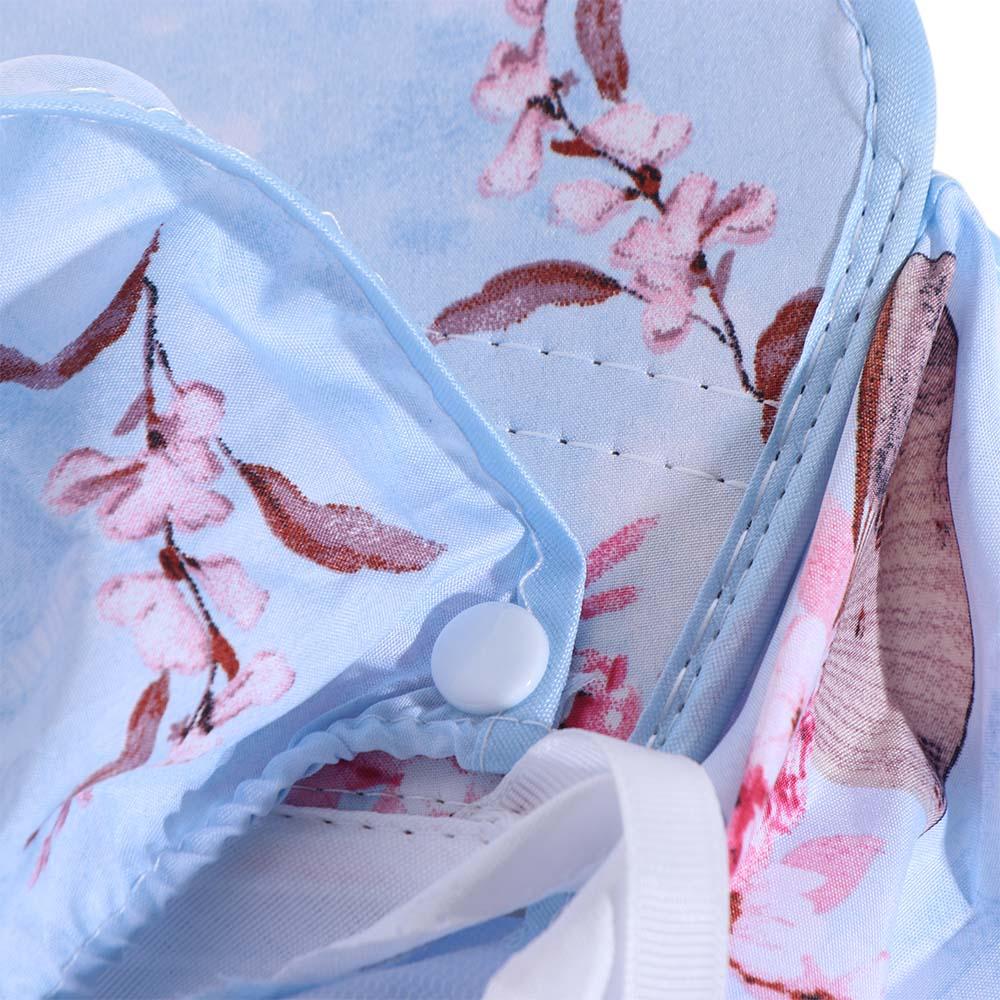 Wide-Brimmed Picking Tea Hat Flower Neck Protection Hat Sun Hat Sunshade Shawl Cap Jogging