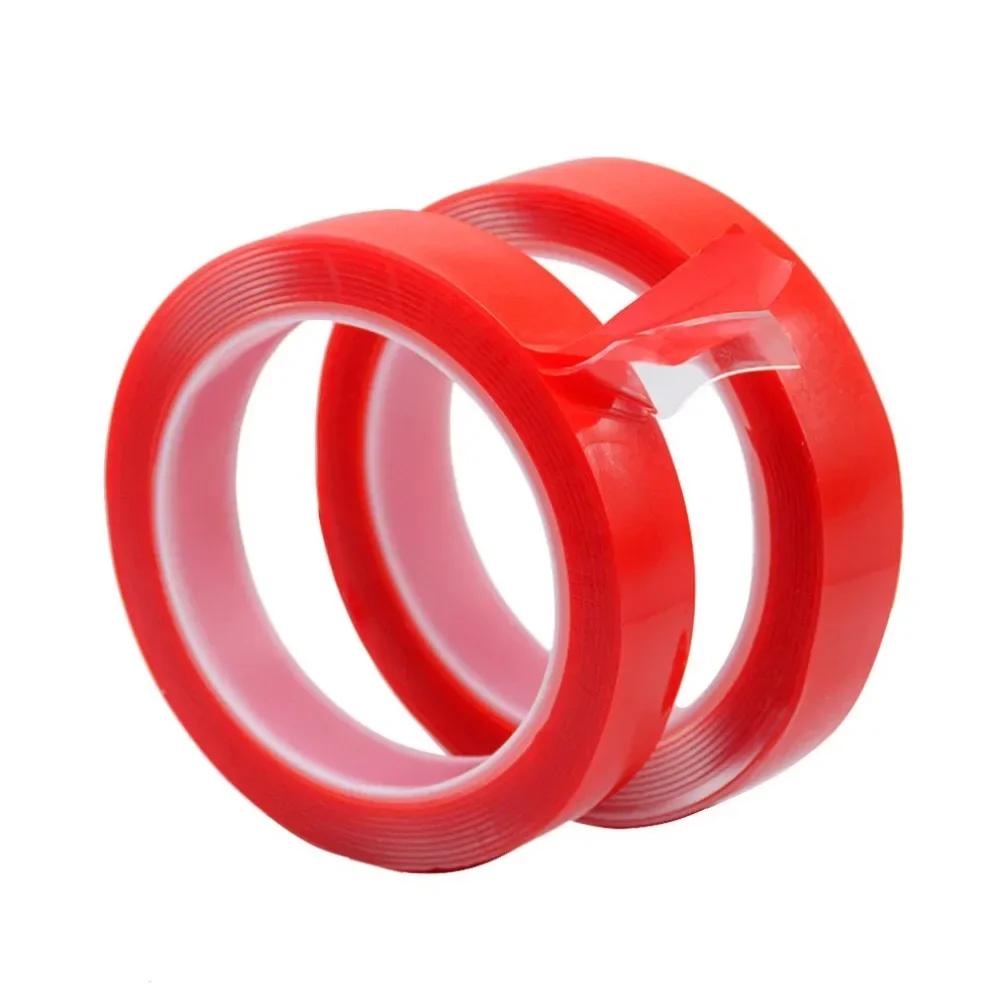 300CM/Roll Double Sided Adhesive Tape Acrylic Transparent No Traces Sticker for LED Strip Car Fixed Tablet Fixed