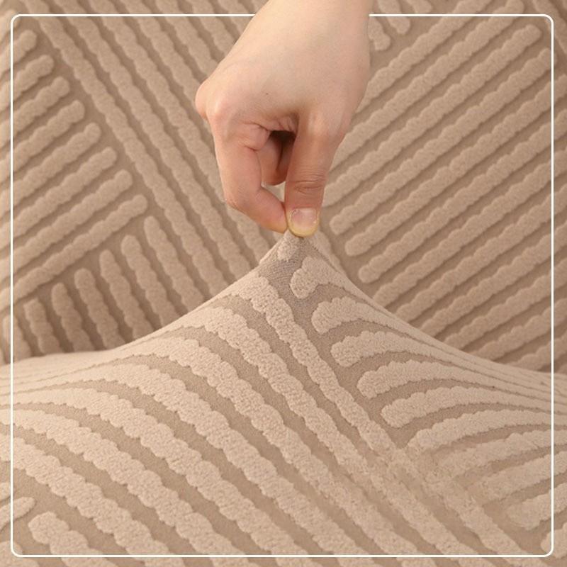 Чехол для стула из эластичного жаккардового узора, все включено, простой, противоскользящий и устойчивый к грязи, для домашнего использования, высококачественный и универсальный для всех сезонов