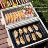 Portable Double-Sided BBQ Grill