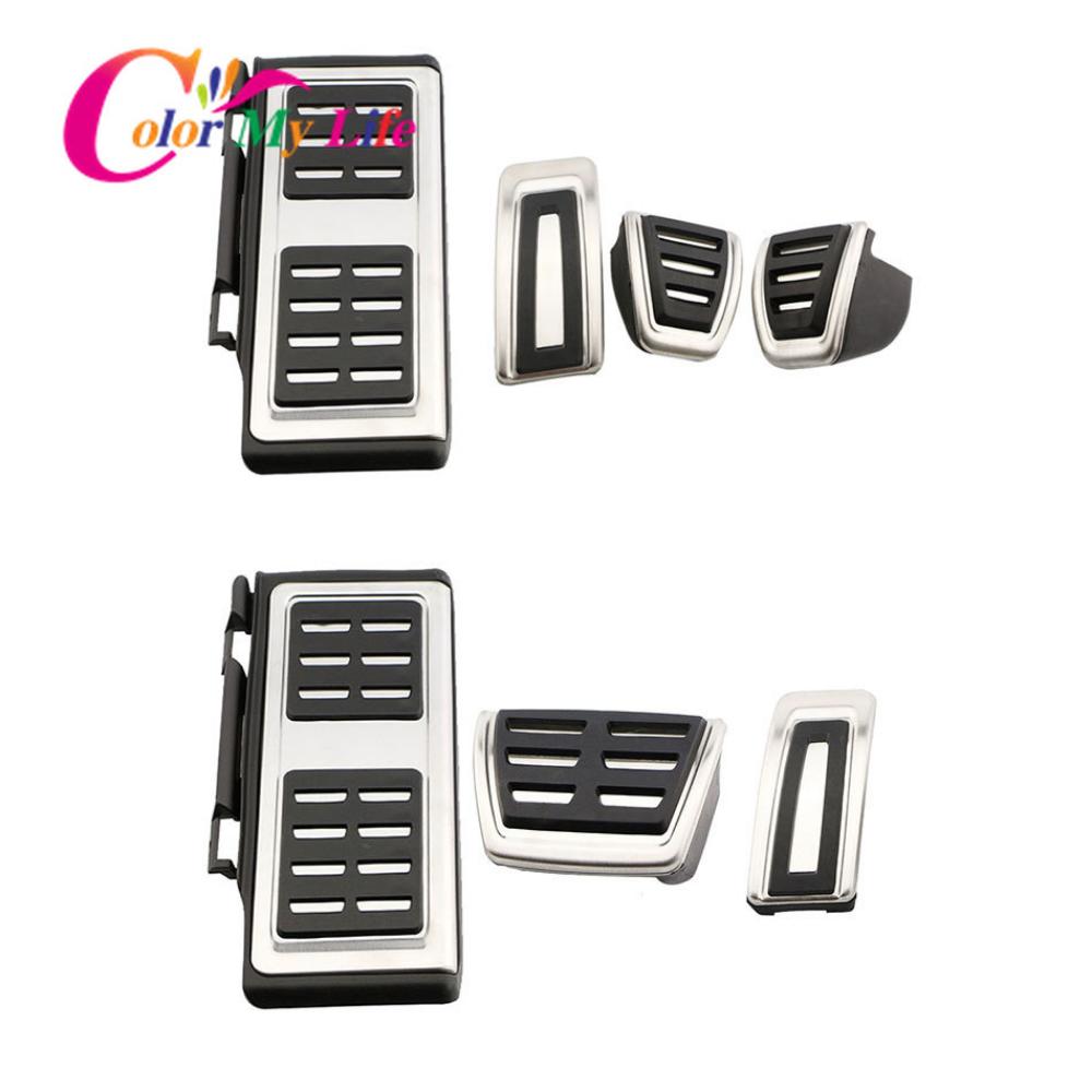 Car Pedals Rest Gas Brake Clutch Pedal Cover for Volkswagen VW Passat Alltrack R-Line Rline Sedan Hatchback
