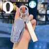 Чехол для ключей BYD: Совместим с Dolphin, Seagull, Song Plus, Qin DMI, Han EV, Tang, Seal, 06, Yuan Pro - Чехол-брелок