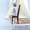17cm Re Zero Rem Figure Sitting Chair PVC Anime Model For Collectible Desk Decoration Gift