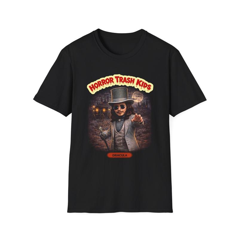 Horror Trash Bram stokers dracula Unisex T-Shirt | spooky vintage horror tee