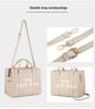 Solid Color PU Leather Women's Tote & Crossbody Shoulder Bag - Large Capacity, Simple & Casual Design