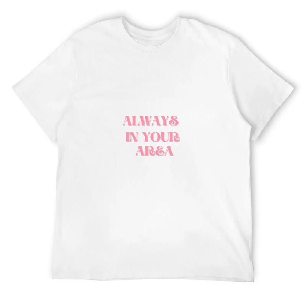 In Your Area T-Shirt Boys Animal Print Vintage Graphic Tee Shirts Men Graphic