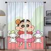 Kitchen Curtains for Bedroom CrayonS ShinS ChanS Shades Modern Living Room Curtains 2 Pieces Blackout Curtain Partition Elegant