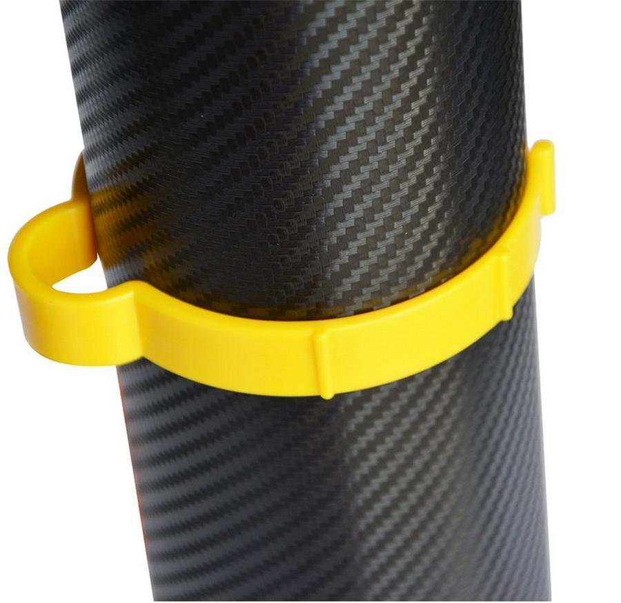 10 шт. Желтый ПВХ Зажим для наклейки для оклейки автомобиля Виниловая пленка Лист Зажим Крепеж Ролик Зажим Кольцо