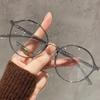 Женские Высокохудожественные Очки для Чтения Ультралегкие HD Очки для Дальнозоркости Антисиние Лучи Винтажная Круглая Рамка Модные Очки