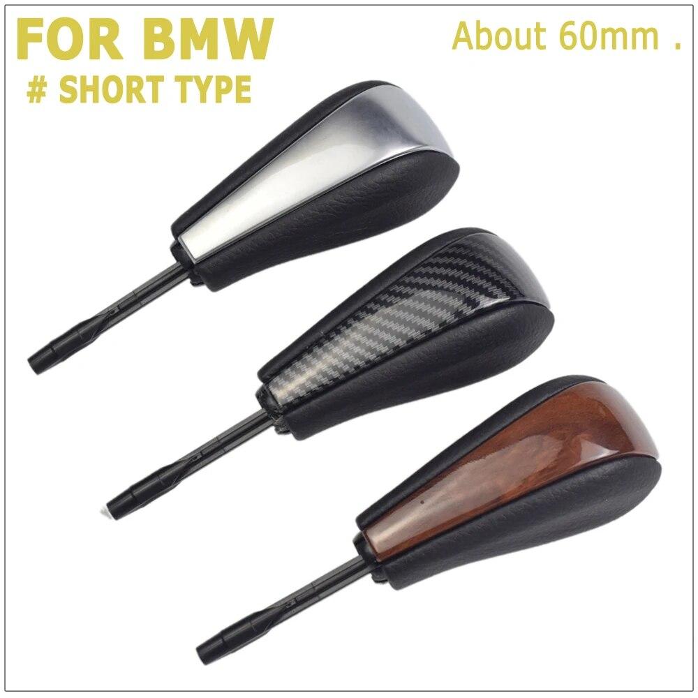 Для BMW E39 E46 E53 E60 E61 E63 E64 E83 E81 E82 E87 E90 E91 E92 оригинальное качество автомобильная ручка автоматического переключения передач ABS кожа