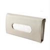 New Soft Leather Car Tissue Box Car Sun Visor Type Block Hanging Container Towel Napkin Holder Paper Rack Organizer Storage Bag