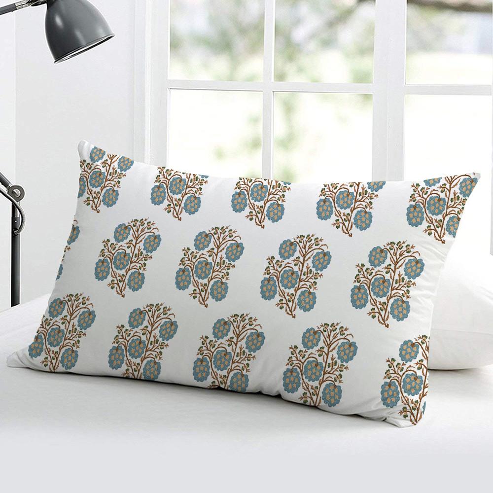 Modern Minimalist White Linen Cushion Cover For Bedroom And Home Use