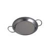 Akagawa Ukibutsu Seisakusho AG Iron Black Leather Paella Pan (Two-Handled) 18cm 913018