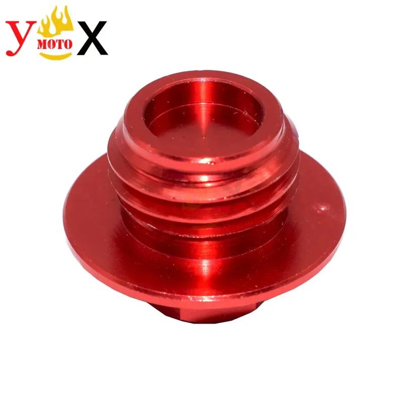 KLX 250 Motorcycle CNC Oil Filler Plug Cap Decorative Screw For KAWASAKI KLX250 ES RS 1993-2020 D-TRACKER 1998-16 KLX300R 97-20