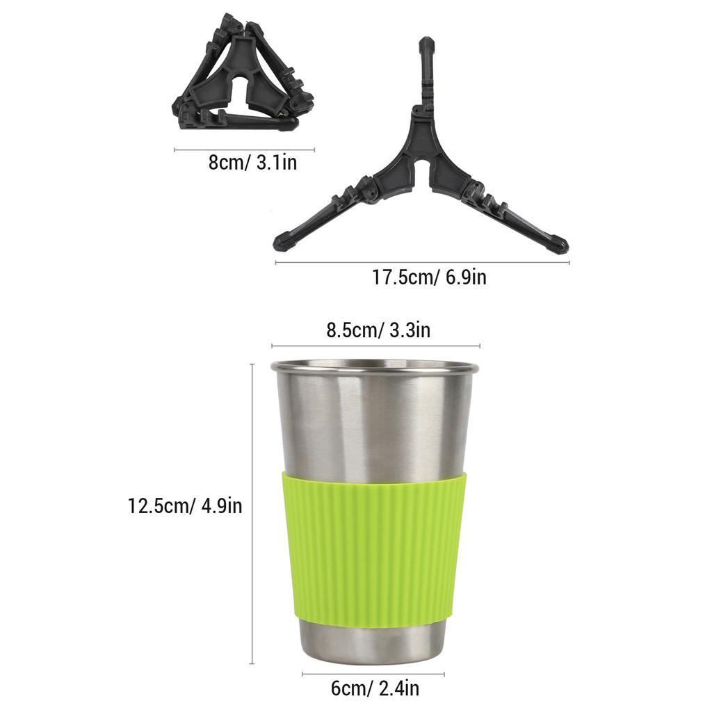 Набор посуды для кемпинга на 1-2 человека, портативный набор кастрюль и сковородок для кемпинга, пеших прогулок, пикника