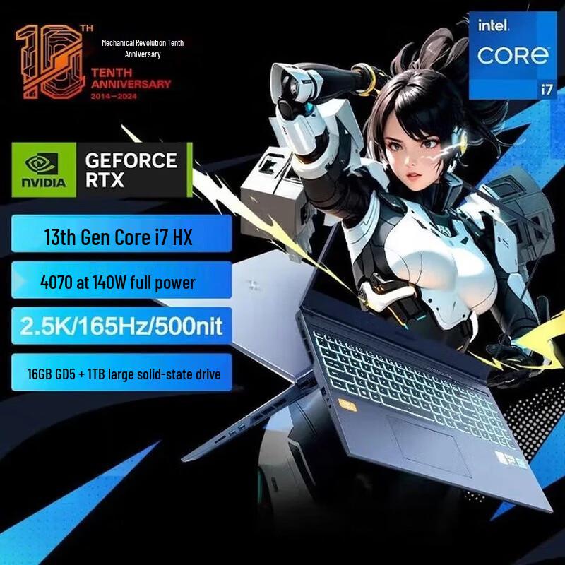 Игровой ноутбук MECHREVO Aurora 15 (Китайская версия)