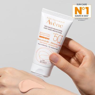 Солнцезащитный минеральный крем 50 мл SPF50+ PA++++