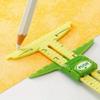 5-in-1 Quilting Ruler Quilting Tools Ruler Tailor's Ruler Slide Gauge Measuring Sewing Tools Quilting Tools Ruler Tailor's Ruler Tool Accessories