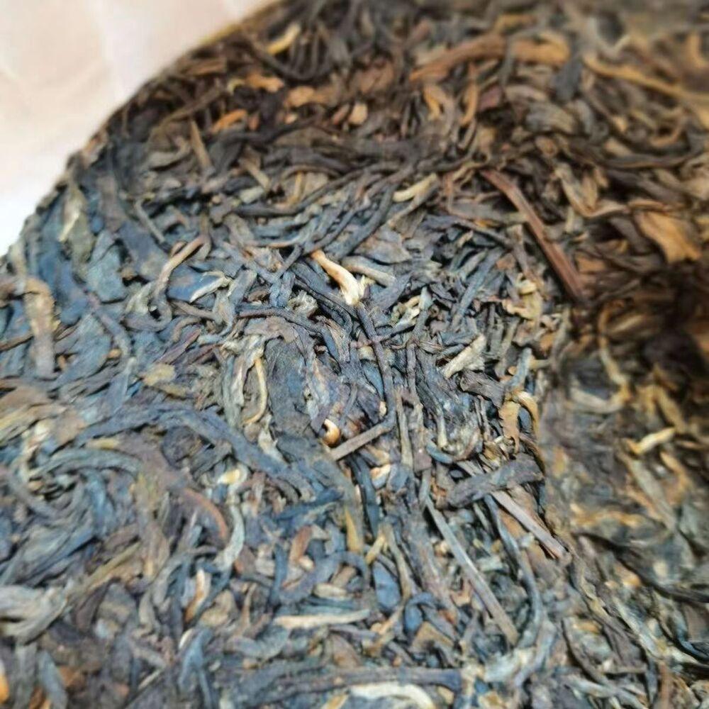 357 г Пуэр Старый сырой чайный пирог 2008 Юньнань Чэньшэнхао Большие листья сырой чай Пуэр