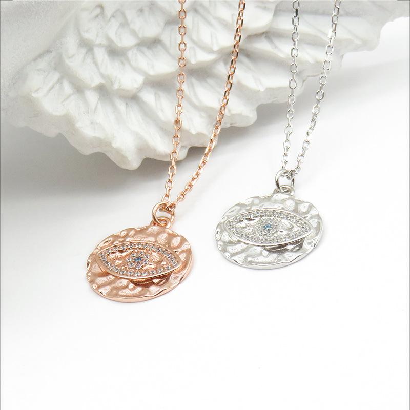 Подвеска «Глаз демона» высокого класса, женская, универсальная, индивидуальная, нишевая, ключичная цепочка