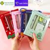 Cartoon Stationery Set for Kids: Six-Piece School Season Pencil Kit