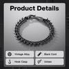 Metal Punk Bracelet Adjustable Adjustable Bracelet Gothic Style Gothic Bracelet  Halloween