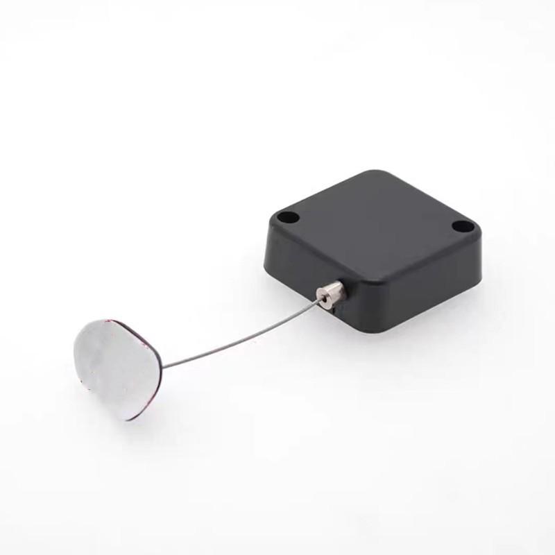 10 Pieces Mobile Anti-lost Pull Box Anti Theft Recoiler Cable Retractor Cell Phone Security Retractable Anti-theft Pull Wire Box