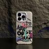 Чехол для iPhone 17 в стиле стрит-арт: Защита от падений, Модный для iPhone 16 Pro, 15, 13 Pro Max и 14X