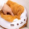 Милый Gund Fat Cat Sandwich Cat плюшевая игрушка Pusheen Snack Cat Series Gift Ins Doll