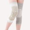 1 Pair Mugwort Acupressure Knee Sleeves Self Heating Compression Knee Sleeves Acupressure Elastic Knee Wrap for Men Women