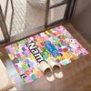 Custom Name Personalized Peppa Pig Print Carpet, Versatile Home Decor Rug, for Playroom, Apartment, Balcony, Entryway, Hallway Gift
