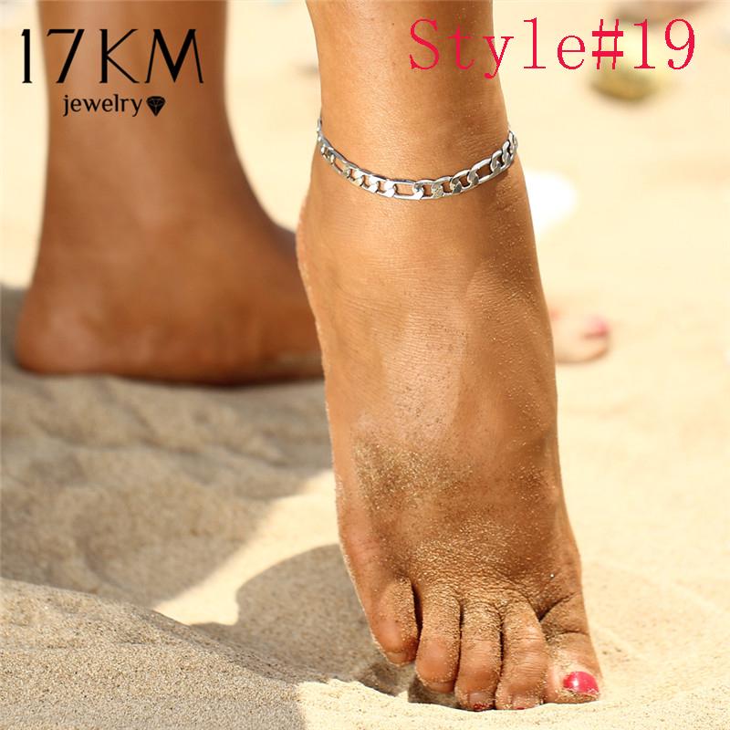 Женские браслеты на ногу
