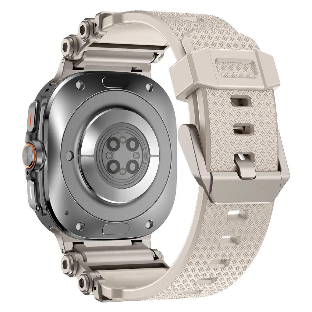 Резиновый спортивный ремешок для Samsung Galaxy Watch 7 Ultra 47 мм Силиконовый браслет для Galaxy Watch Ultra 47 мм Запасные аксессуары