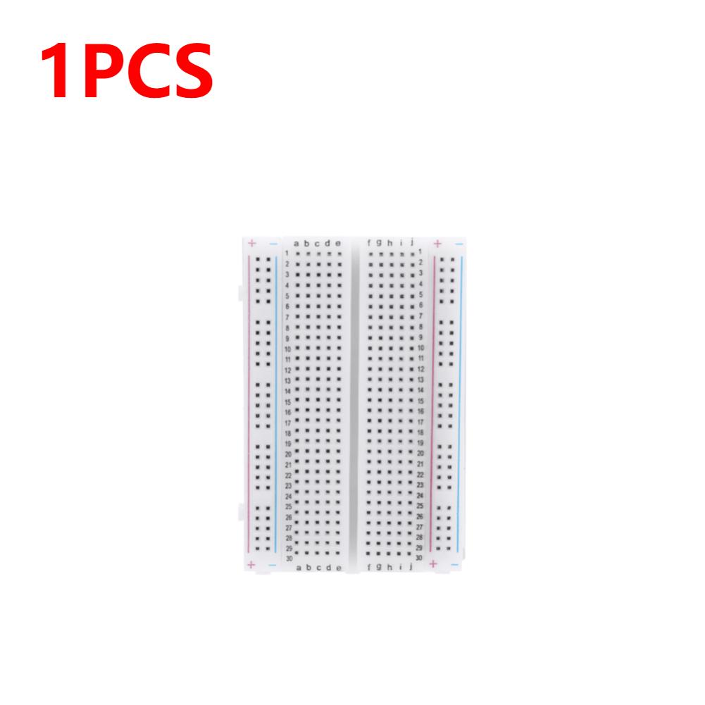 1-10X 400 Tie Points Solderless PCB Breadboard Mini Universal Test Protoboard DIY Bread Board for Bus Test Circuit Board
