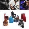 7Pcs Guitar Thumb Picks Celluloid Guitar Bass Parts Adjustable Finger Picks for Guitarists and Music