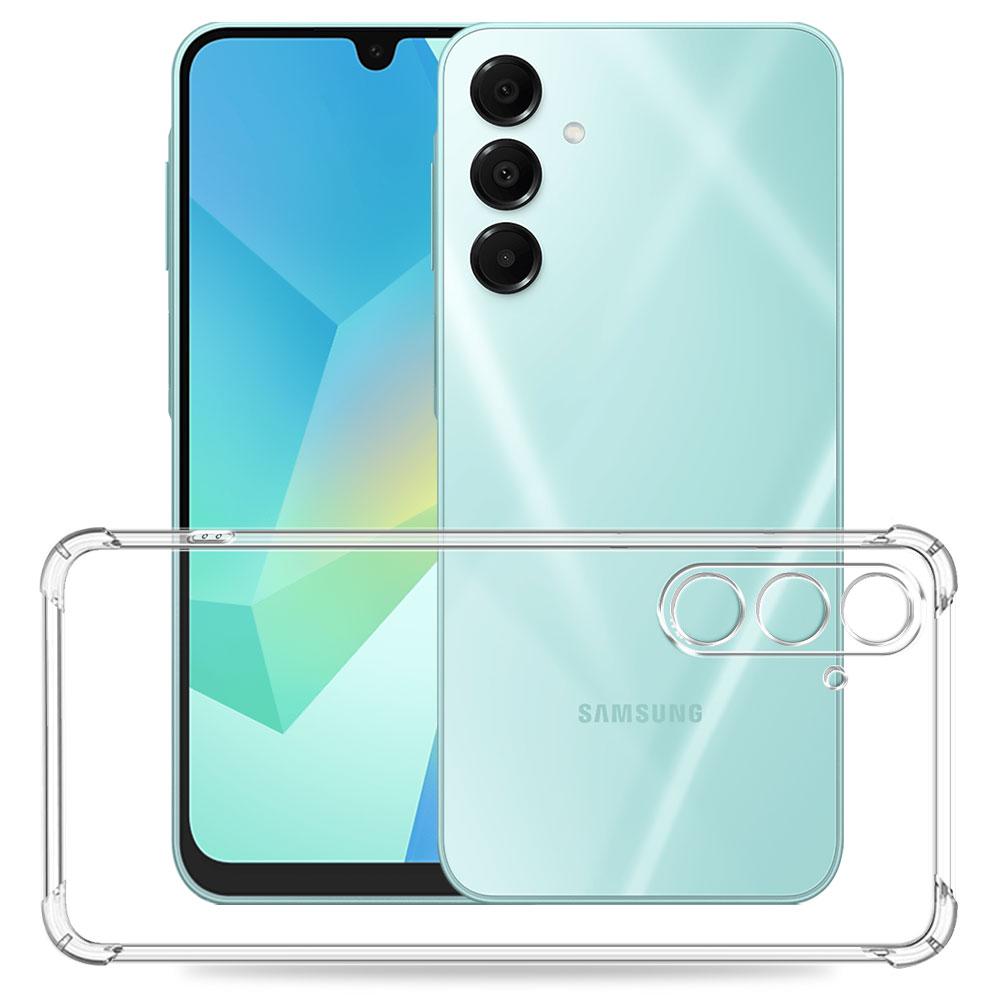 Для Samsung A16 4G 5G A165F A166B чехол прозрачный противоударный подушка безопасности TPU силиконовый мягкий чехол для телефона для Samsung Galaxy A16 задняя крышка