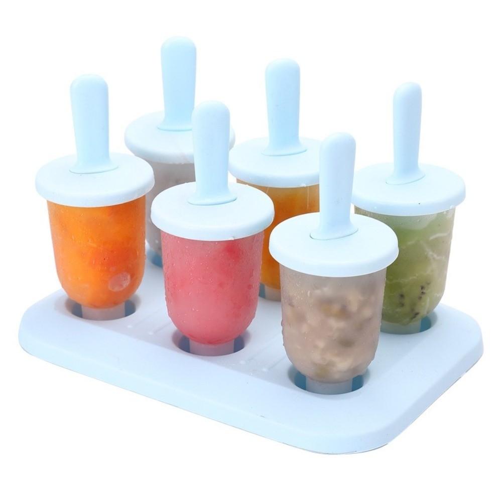 Food Grade Plastic Ice Cream Molds Easy To Fall Off DIY Ice Cream Tools Popsicle Mould DIY