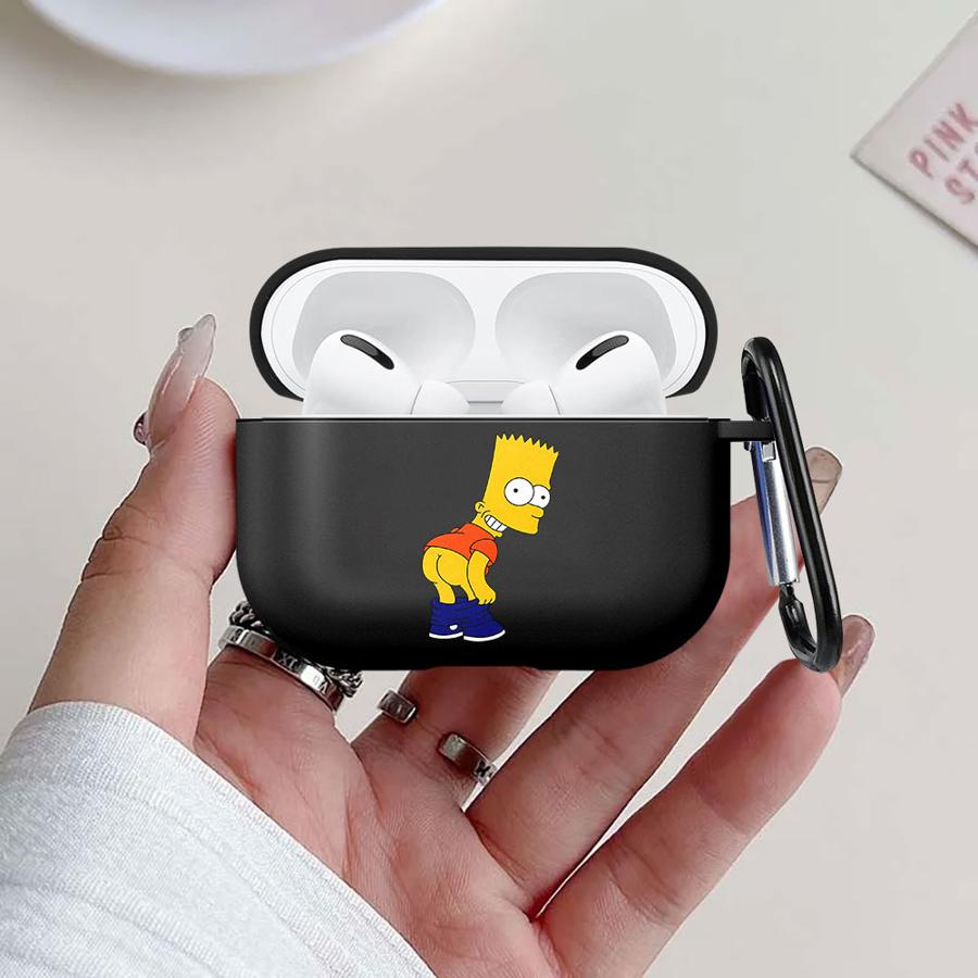 Смешной Чехол The Simpsons для Airpods Pro3 2 Pro 3 4 Pro2 1 Чехлы для Наушников Обложка