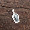 Coffin Sky Blue Topaz Gemstone 925 Sterling Silver Boho Sisters Gift New Pendant PP-53-10