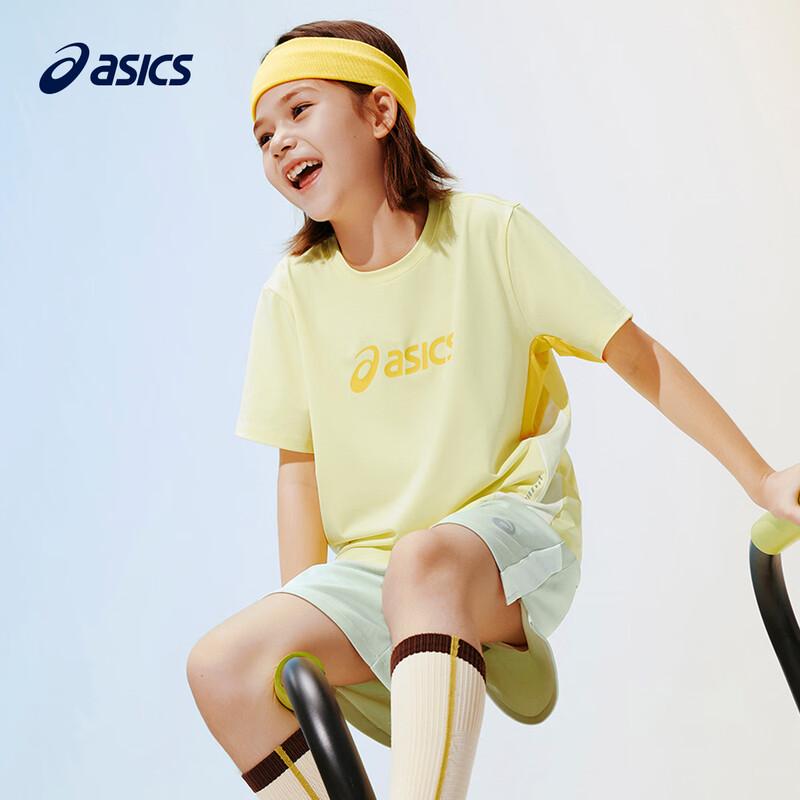 ASICS Kids' Moisture-Wicking Elastic Sports Tee