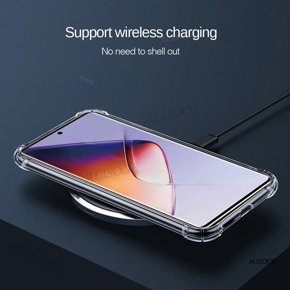 Прозрачный чехол из ТПУ для Nubia Z80 Ultra 5G Чехол Ударопрочный для телефона с защитой четырех углов Fundas Capa Coque