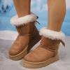 Winter Women's Boots Thick Plush Warm Cotton Boots Outdoor Non Slip Snow Boot Winter Casual Ankle Boots for Women Platform Boot