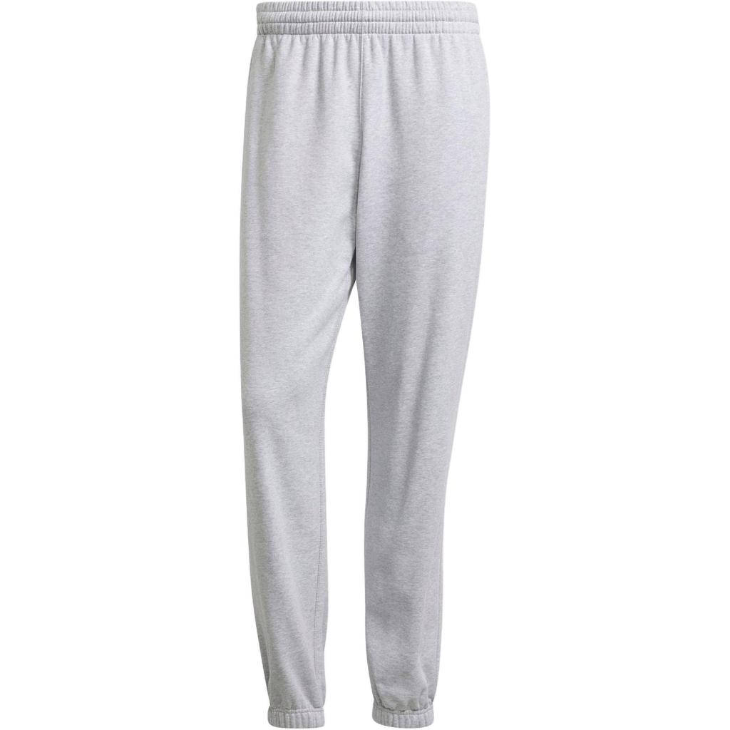 Adidas Originals Premium Essentials FW24 однотонные модные удобные мягкие свободные трикотажные спортивные брюки с манжетами мужские брюки светло-серого цвета IX9812