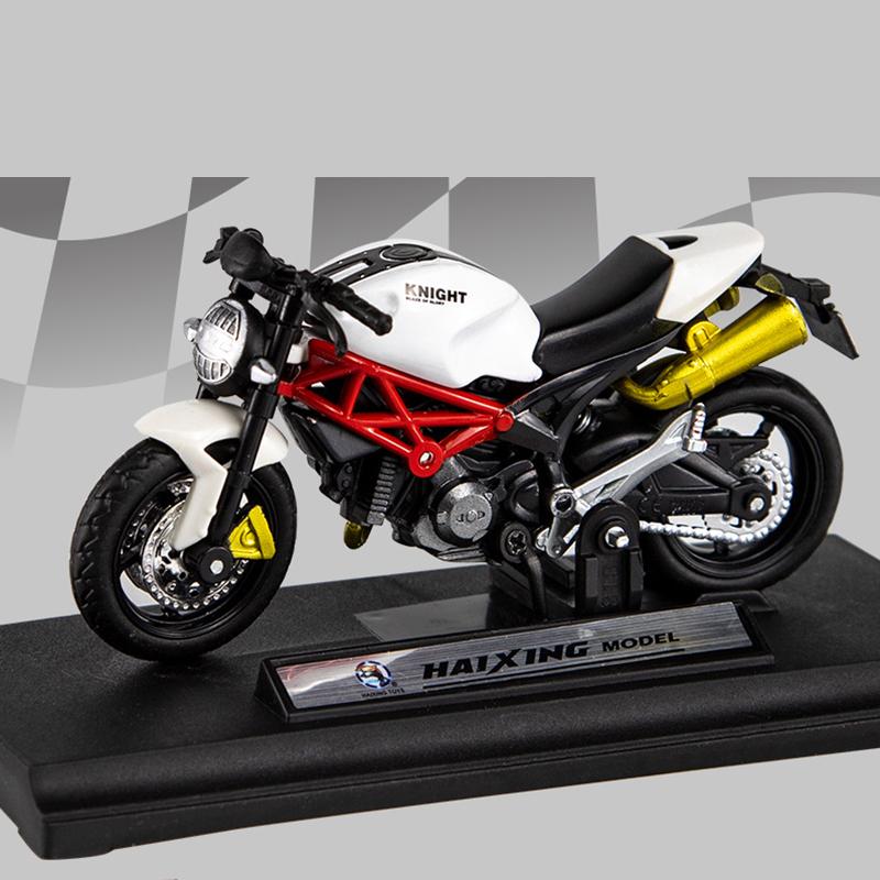 Масштаб 1/18 Monster 795, литая под давлением модель мотоцикла, игрушка для детей, Подарочная коллекция для мальчиков и девочек