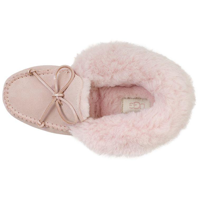 UGG Женские замшевые тапочки Alena с розовым кристаллом 1106879-PCRY