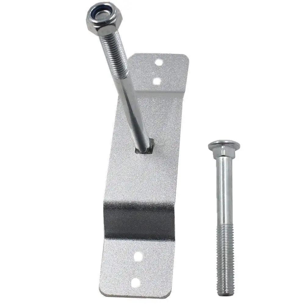 Utility Cargo Trailer Enclosed Spare Tire Carrier Holder Mount Wheel Bracket Mount Your Spare Tire Directly to The Wall Valve Stems 1
