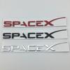 3D металлический логотип SPACEX для модели 3 SX Roadster P75D P85D P90D P100D наклейка на задний багажник автомобиля эмблема буква значок аксессуары для стайлинга